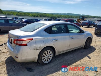Trzecie zdjęcie samochodu z tyłu: 2014 NISSAN SENTRA SV VIN:3N1AB7AP5EY216283 - miniatura