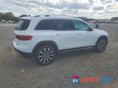 Trzecie zdjęcie samochodu z tyłu: 2020 MERCEDES-BENZ GLB 250 VIN:W1N4M4GB6LW057995 - miniatura