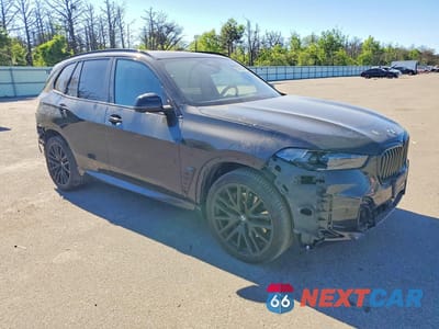 Czwarte zdjęcie samochodu z boku: 2024 BMW X5 XDRIVE40I VIN:5UX23EU07R9T47680 - miniatura