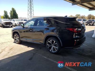 Drugie zdjęcie samochodu z przodu: 2018 LEXUS RX 450HL BASE VIN:JTJDGKCA8J2004720 - miniatura