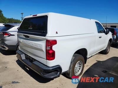 Trzecie zdjęcie samochodu z tyłu: 2023 CHEVROLET SILVERADO C1500 VIN:3GCNAAEK2PG354398 - miniatura