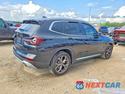 Trzecie zdjęcie samochodu z tyłu: 2024 BMW X3 SDRIVE30I VIN:5UX43DP09R9W13246 - miniatura