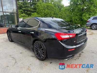 Trzecie zdjęcie samochodu z tyłu: 2016 MASERATI GHIBLI S VIN:ZAM57RTA1G1176310 - miniatura