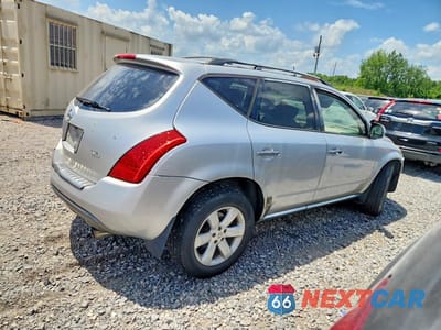 Trzecie zdjęcie samochodu z tyłu: 2006 NISSAN MURANO S VIN:JN8AZ08T86W408488 - miniatura