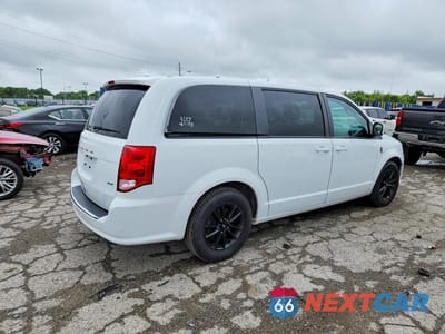 Trzecie zdjęcie samochodu z tyłu: 2020 DODGE GRAND CARAVAN GT VIN:2C4RDGEG9LR152220 - miniatura