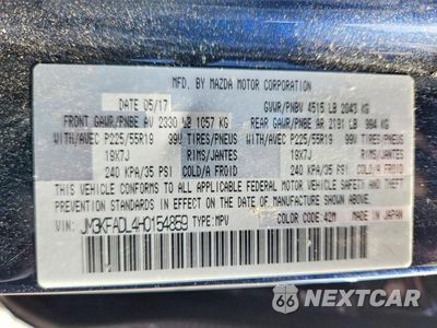 Zdjęcie 13 z 13 samochodu: 2017 MAZDA CX-5 GRAND TOURING VIN:JM3KFADL4H0154859 - miniatura