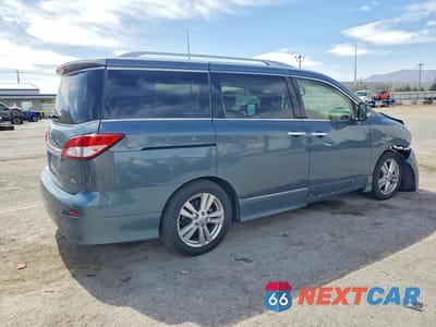 Trzecie zdjęcie samochodu z tyłu: 2011 NISSAN QUEST 3.5 S VIN:JN8AE2KP9B9007351 - miniatura
