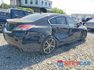 Trzecie zdjęcie samochodu z tyłu: 2014 ACURA TL TECH VIN:19UUA8F54EA006113 - miniatura