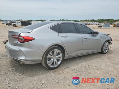 Trzecie zdjęcie samochodu z tyłu: 2022 ACURA TLX TECHNOLOGY VIN:19UUB5F42NA005318 - miniatura
