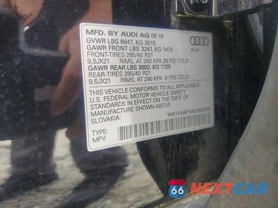 Zdjęcie 13 z 13 samochodu: 2019 AUDI Q7 PRESTIGE VIN:WA1VAAF74KD009285 - miniatura