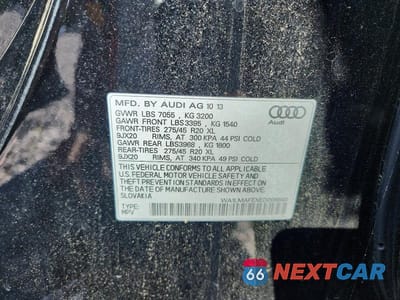Zdjęcie 13 z 13 samochodu: 2014 AUDI Q7 PREMIUM PLUS VIN:WA1LMAFEXED008840 - miniatura