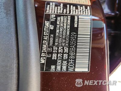 Zdjęcie 12 z 12 samochodu: 2011 MERCEDES-BENZ E 350 4MATIC VIN:WDDHF8HB5BA359529 - miniatura