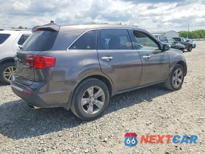 Trzecie zdjęcie samochodu z tyłu: 2011 ACURA MDX TECHNOLOGY VIN:2HNYD2H69BH538927 - miniatura