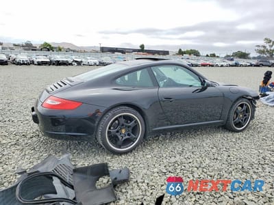 Trzecie zdjęcie samochodu z tyłu: 2007 PORSCHE 911 NEW GENERATION CARRERA VIN:WP0AA29947S710581 - miniatura