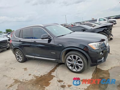 Czwarte zdjęcie samochodu z boku: 2015 BMW X3 XDRIVE28I VIN:5UXWX9C55F0D53782 - miniatura