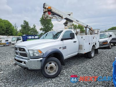 2015 RAM 4500 BUCKET TRUCK 3C7WRLAJ0FG687030 - główne zdjęcie licytacji z USA - miniatura