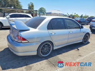 Trzecie zdjęcie samochodu z tyłu: 2004 MITSUBISHI LANCER RALLIART VIN:JA3AJ66F84U046494 - miniatura