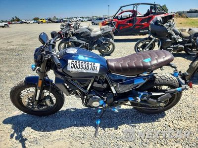 Trzecie zdjęcie samochodu z tyłu: 2024 DUCATI SCRAMBLER ICON VIN:ZDMKAT3MXRB003497 - miniatura