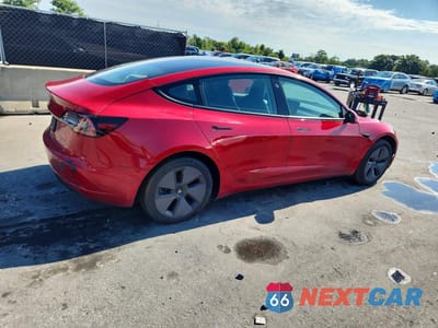 Trzecie zdjęcie samochodu z tyłu: 2021 TESLA MODEL 3 VIN:5YJ3E1EBXMF902886 - miniatura