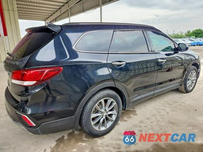 Trzecie zdjęcie samochodu z tyłu: 2018 HYUNDAI SANTA FE SE VIN:KM8SM4HF5JU278069 - miniatura