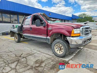 Czwarte zdjęcie samochodu z boku: 1999 FORD F350 SRW SUPER DUTY VIN:1FTSW31F2XED75025 - miniatura