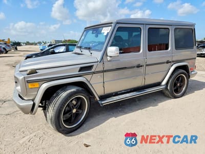 Drugie zdjęcie samochodu z przodu: 2003 MERCEDES-BENZ G 500 VIN:WDCYR49E03X141980 - miniatura