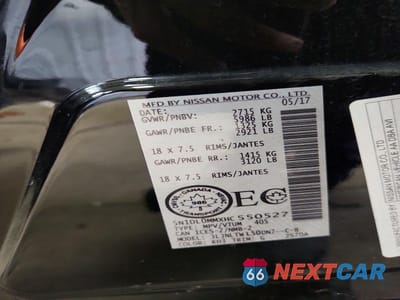 Zdjęcie 13 z 13 samochodu: 2017 INFINITI QX60 BASE VIN:5N1DL0MMXHC550527 - miniatura