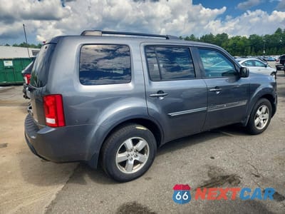 Trzecie zdjęcie samochodu z tyłu: 2011 HONDA PILOT EXL VIN:5FNYF4H56BB092390 - miniatura