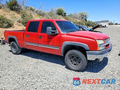 Czwarte zdjęcie samochodu z boku: 2003 CHEVROLET SILVERADO K1500 HEAVY DUTY VIN:1GCGK13U23F153185 - miniatura