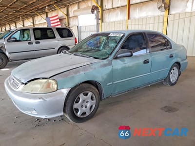 1999 HONDA CIVIC LX 2HGEJ6676XH546447 - główne zdjęcie licytacji z USA - miniatura