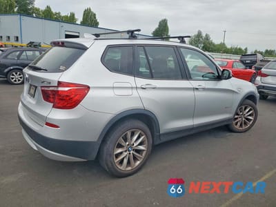 Trzecie zdjęcie samochodu z tyłu: 2014 BMW X3 XDRIVE28I VIN:5UXWX9C57E0D36884 - miniatura