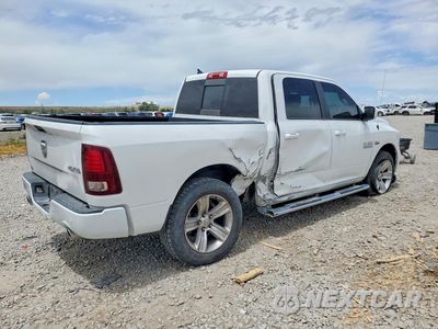 Trzecie zdjęcie samochodu z tyłu: 2017 RAM 1500 SPORT VIN:1C6RR7MT0HS565902 - miniatura