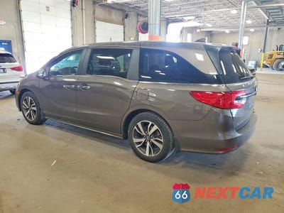 Drugie zdjęcie samochodu z przodu: 2022 HONDA ODYSSEY TOURING VIN:5FNRL6H82NB054632 - miniatura