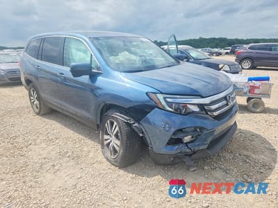 Czwarte zdjęcie samochodu z boku: 2018 HONDA PILOT EXL VIN:5FNYF6H52JB017017 - miniatura