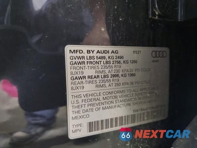 Zdjęcie 13 z 13 samochodu: 2021 AUDI Q5 PREMIUM PLUS VIN:WA1BAAFY0M2072054 - miniatura