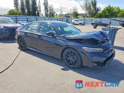 Czwarte zdjęcie samochodu z boku: 2025 HONDA CIVIC SPORT VIN:2HGFE2F59SH554342 - miniatura