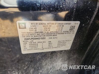 Zdjęcie 13 z 13 samochodu: 2017 GMC TERRAIN SLT VIN:2GKFLPE38H6215291 - miniatura