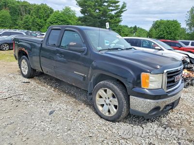Czwarte zdjęcie samochodu z boku: 2007 GMC NEW SIERRA K1500 VIN:1GTEK19037Z518022 - miniatura