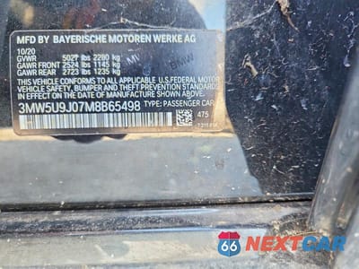 Zdjęcie 12 z 12 samochodu: 2021 BMW M340XI VIN:3MW5U9J07M8B65498 - miniatura