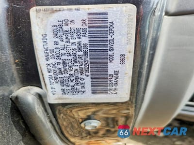 Zdjęcie 12 z 12 samochodu: 2000 TOYOTA CAMRY CE VIN:4T1BG22K5YU986186 - miniatura