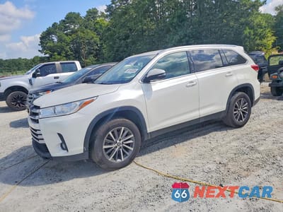 2019 TOYOTA HIGHLANDER XLE 5TDKZRFHXKS561497 - główne zdjęcie licytacji z USA - miniatura