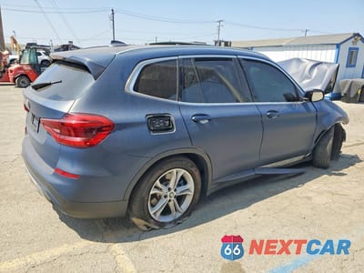 Trzecie zdjęcie samochodu z tyłu: 2020 BMW X3 SDRIVE30I VIN:5UXTY3C04LLU70178 - miniatura