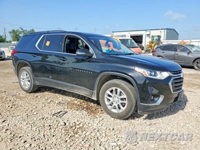 Czwarte zdjęcie samochodu z boku: 2021 CHEVROLET TRAVERSE LT VIN:1GNERGKW6MJ168786 - miniatura