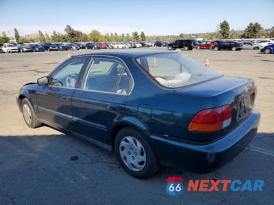 Drugie zdjęcie samochodu z przodu: 1997 HONDA CIVIC LX VIN:2HGEJ6674VH569724 - miniatura
