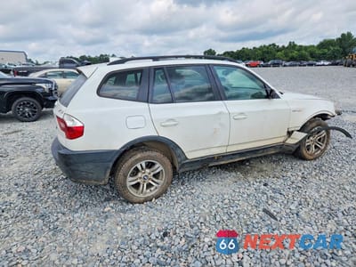 Trzecie zdjęcie samochodu z tyłu: 2004 BMW X3 3.0I VIN:WBXPA934X4WD01317 - miniatura