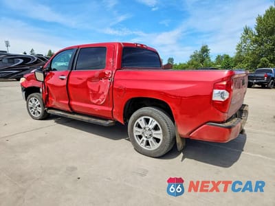 Drugie zdjęcie samochodu z przodu: 2014 TOYOTA TUNDRA CREWMAX PLATINUM VIN:5TFAY5F14EX392733 - miniatura