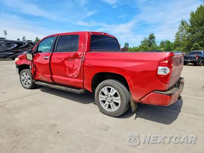 Drugie zdjęcie samochodu z przodu: 2014 TOYOTA TUNDRA CREWMAX PLATINUM VIN:5TFAY5F14EX392733 - miniatura