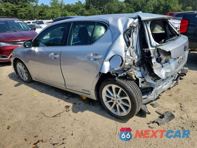 Drugie zdjęcie samochodu z przodu: 2013 LEXUS CT 200 VIN:JTHKD5BH3D2161593 - miniatura