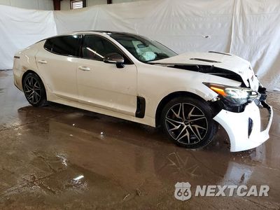 Czwarte zdjęcie samochodu z boku: 2022 KIA STINGER GT LINE VIN:KNAE35LD2N6117833 - miniatura