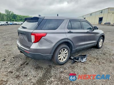 Trzecie zdjęcie samochodu z tyłu: 2020 FORD EXPLORER POLICE INTERCEPTOR VIN:1FM5K8AB7LGC15249 - miniatura